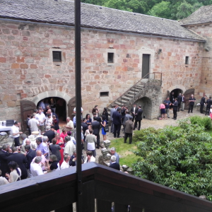 Cour de Comberoumal, domaine de mariage en Aveyron